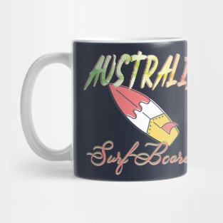 Australia surf board Mug